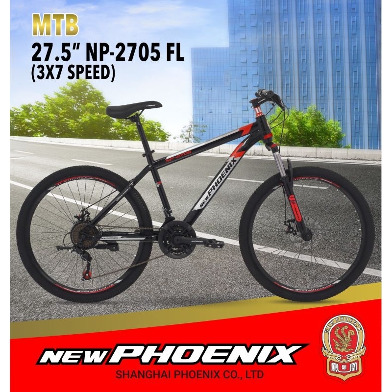 SEPEDA GUNUNG DEWASA MTB 27.5 NEW PHOENIX