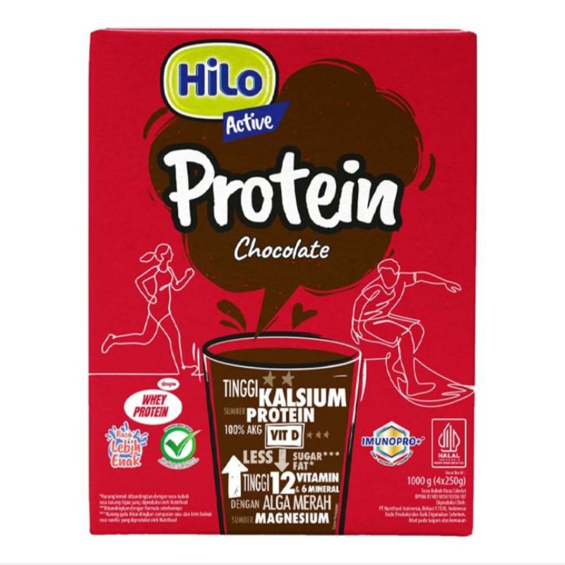 

HiLo Active Susu Bubuk Tinggi Kalsium Cokelat 1 kg