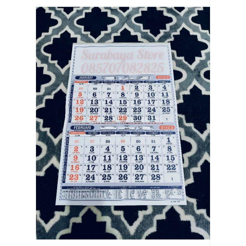 

kalender dinding weton Jawa 2025