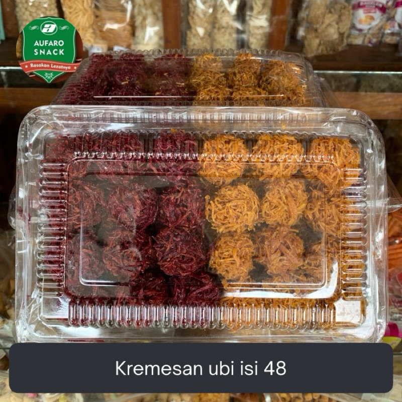 

KREMESAN UBI MANIS ISI 48 KRIUK OLEH OLEH NUSANTARA