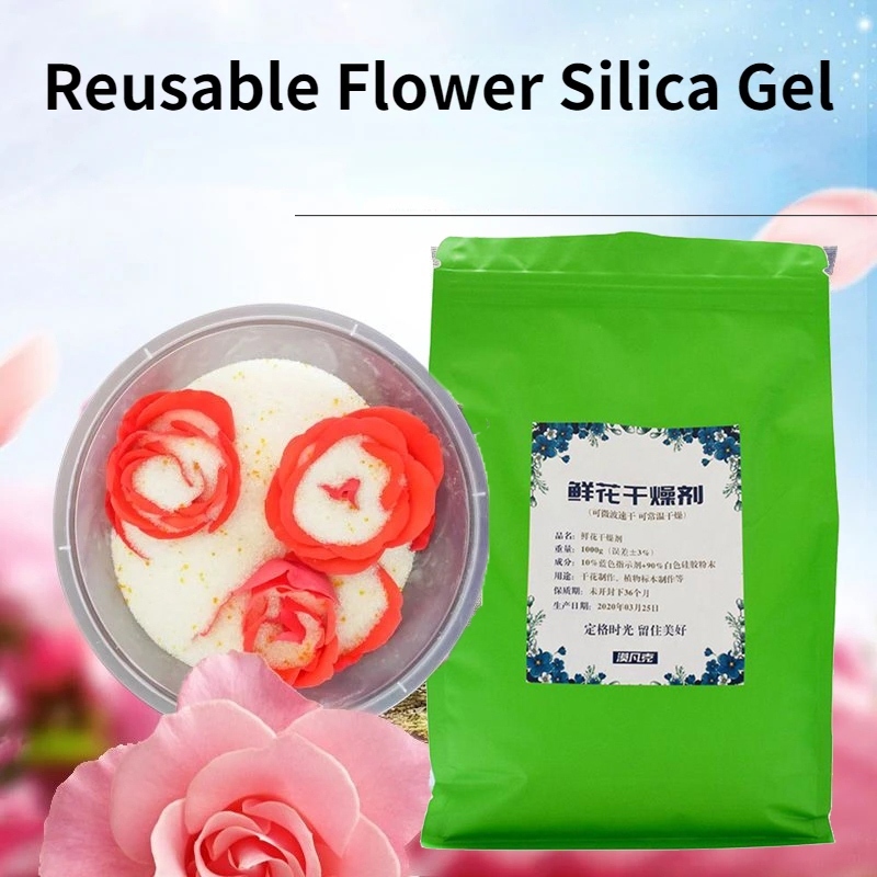 

[500g]Pengawet Bunga Segar Silica Gel Powder Pengawet Bunga Segar dan Kering Untuk Kreasi DIY Reusable
