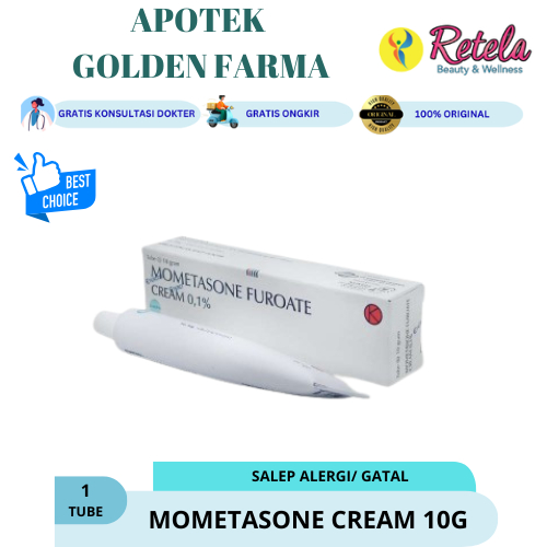 MOMETASONE 0.1% CRM  10GR