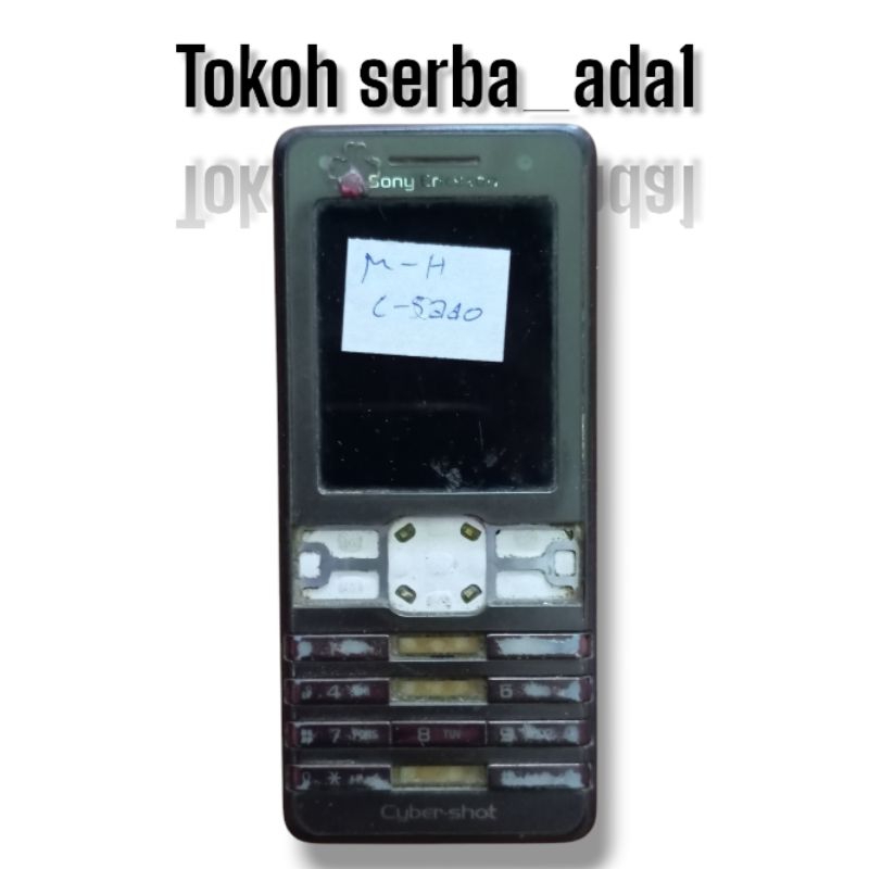 Handphone Sony Ericsson K770i mesin normal Lcd garis