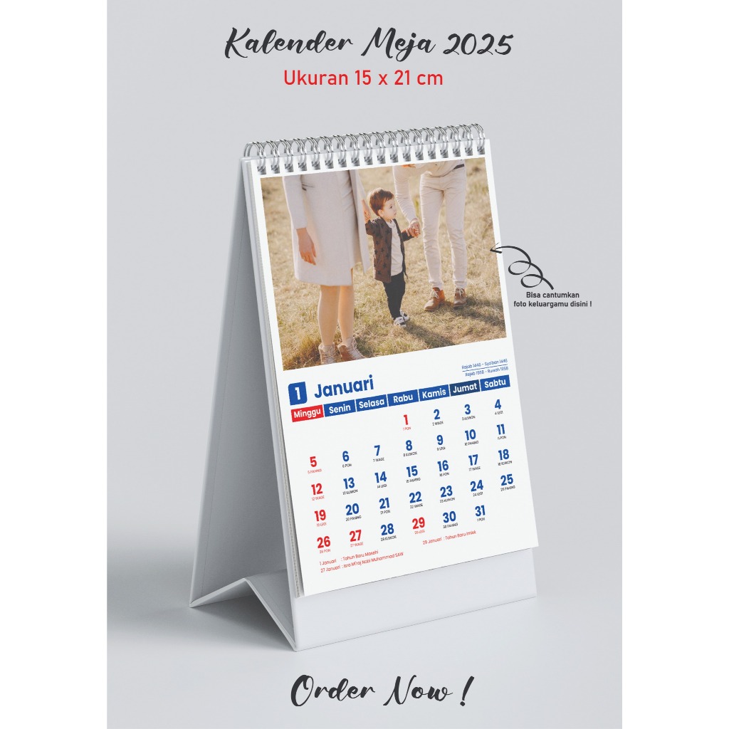 

Promo Kalender Meja Murah | Bisa Design | Kalender Meja Ukuran A5