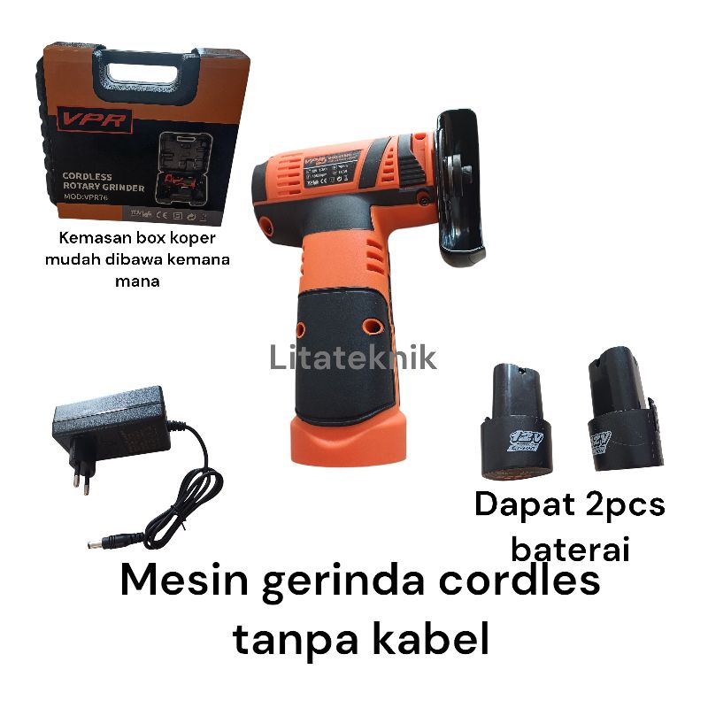 mesin gerinda cordles mesin grinda tanpa kabel mesin gerinda baterai bisa di cas