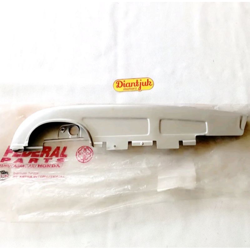 Katengkas Ketengkas Tutup Rantai Atas Silver Honda Astrea Grand Bulus Sabit Legenda Original ASTRA