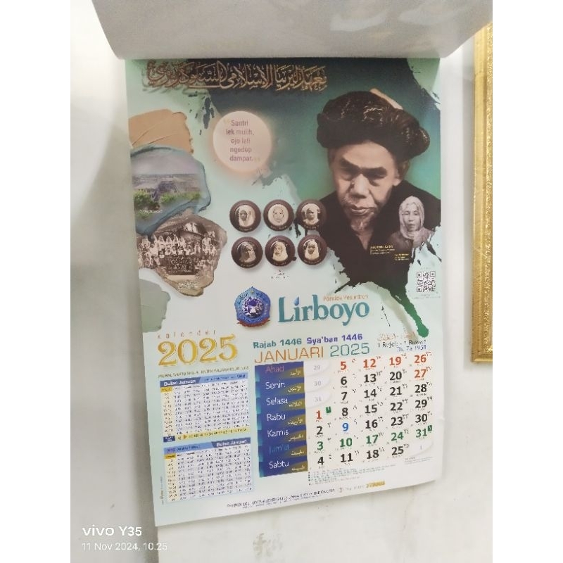 

Kalender 2025 Pondok Pesantren Lirboyo