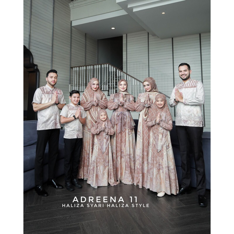 RGK FAMSET LEBARAN ADREENA 11 BY HALIZA SYARI