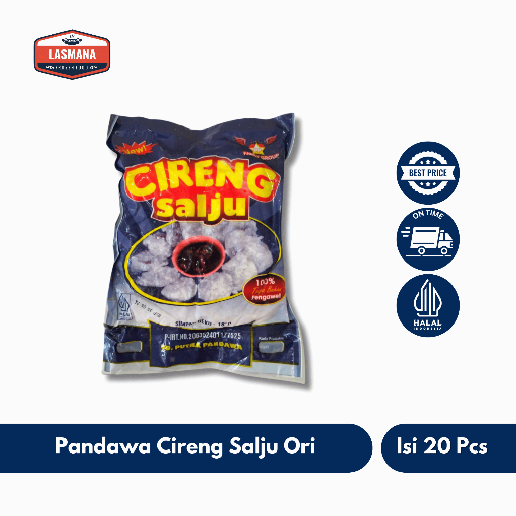 

Pandawa Cireng Salju Original Isi 500 Gr