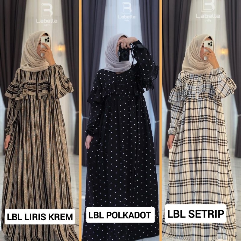 LABELLA ANJANI// LABELLA DAILY//DRESS LABELLA ANJANI STORE//LABELLA AS//GAMIS LABELLA PREMIUM