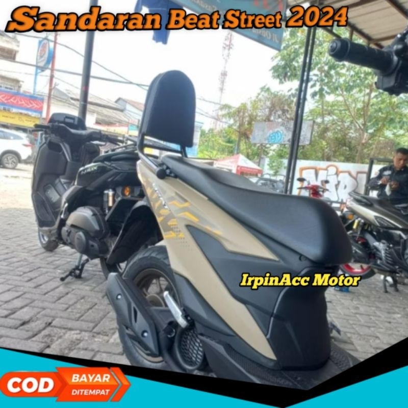 Berkualitas Sandaran Beat Cbs Sporty 2024 2025 Jok Belakang Beat Sporty Beat Deluxe Beat Street Beat
