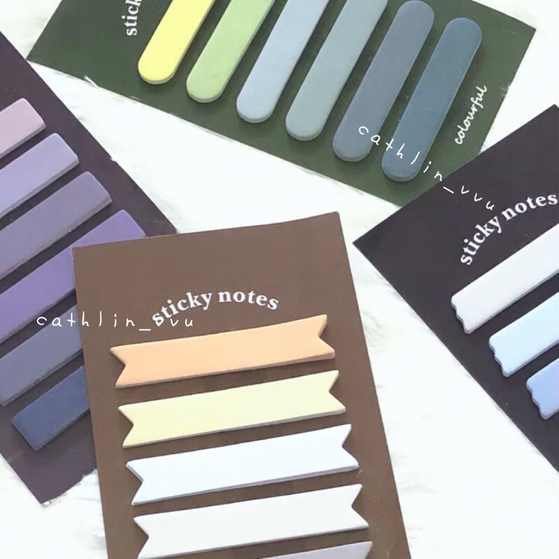 

sticky notes untuk halaman buku