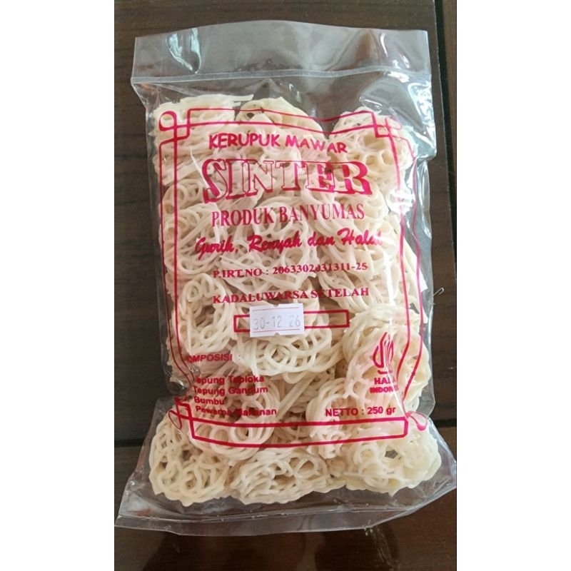 

kerupuk mawar sinter