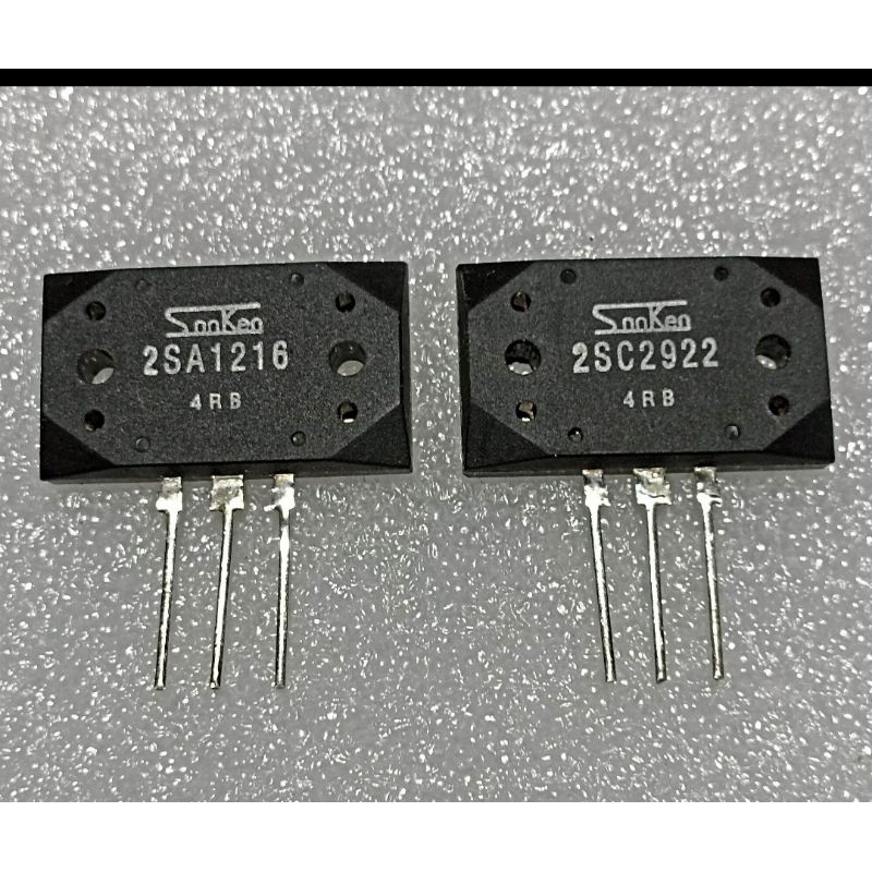 TRANSISTOR SANKEN 2SA1216 2SC2922 5dy TR SANKEN 1216 2922