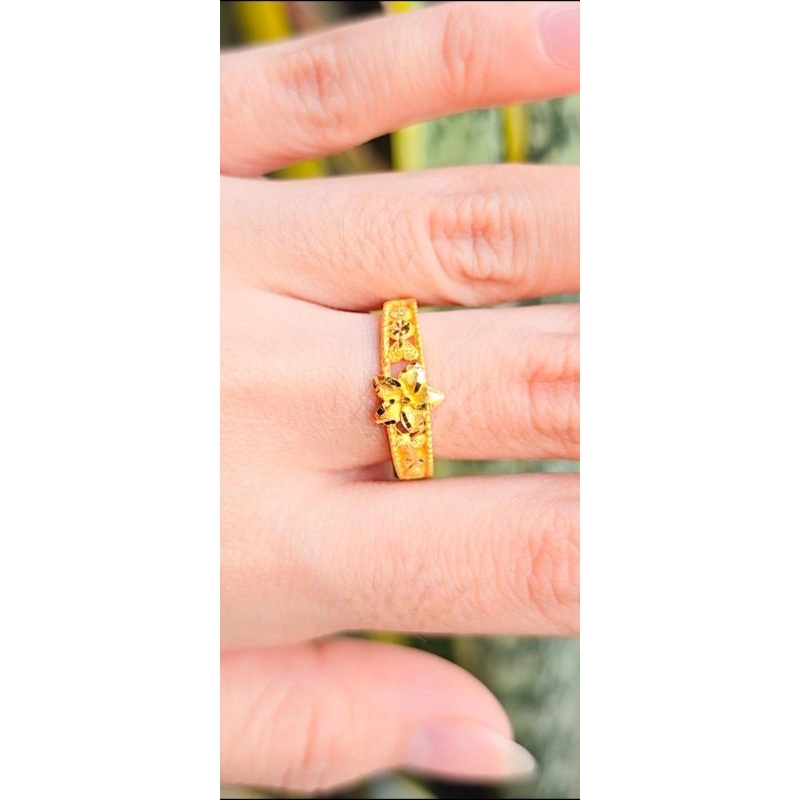 cincin Mawar emas 99
