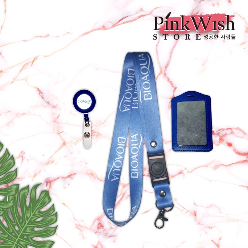 

Tali lanyard BIOAQUA / Tali idcard BIOAQUA [Ready stock] Termurah