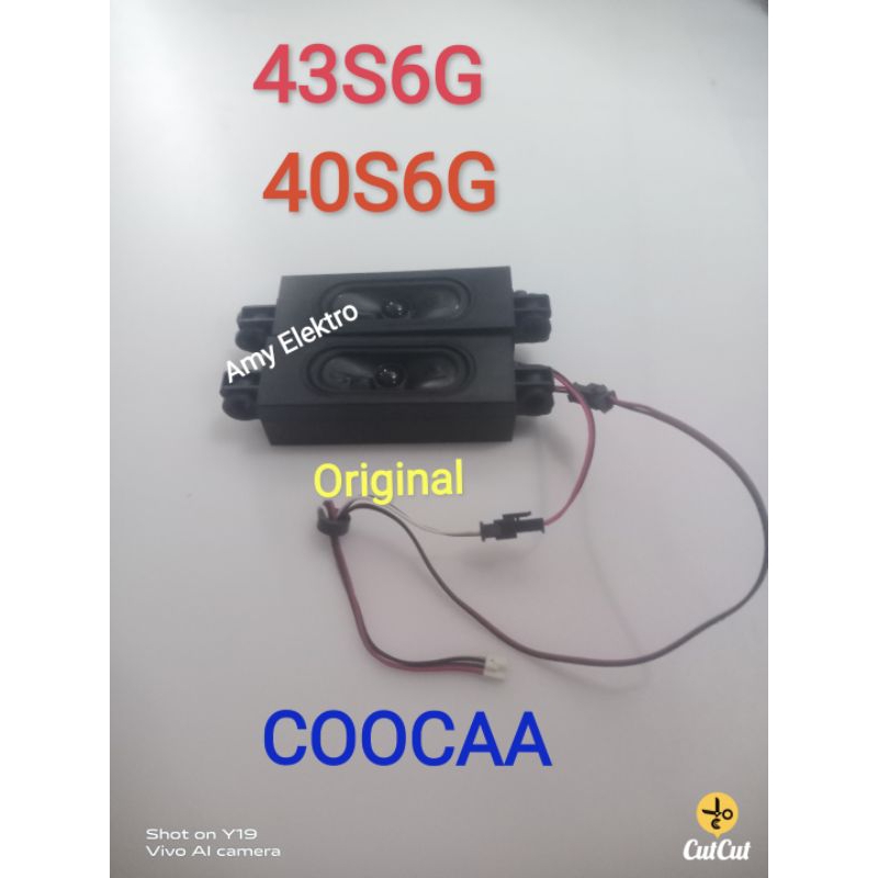 Spiker Sepeker Speaker Tv Coocaa COOCAA 40s6g 43s6g 40S6G 43S6G