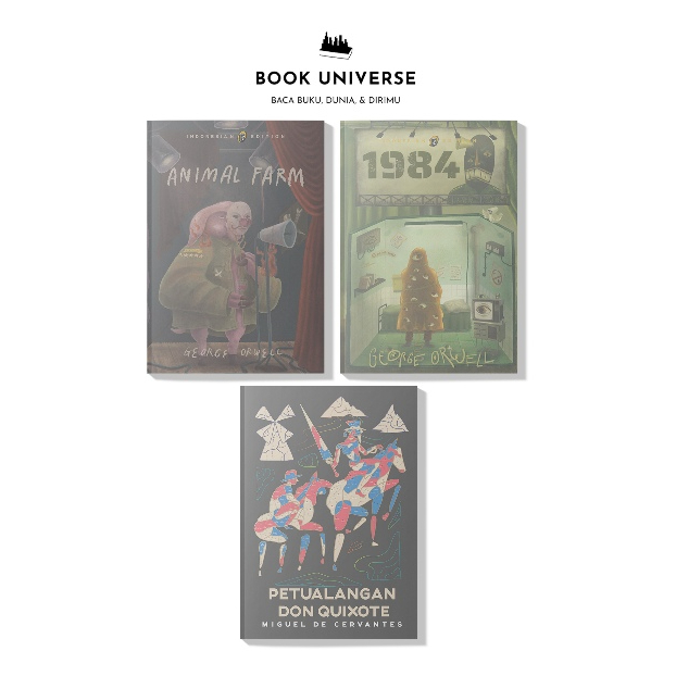 Animal Farm - 1984 - Don Quixote - Novel Klasik Rekomendasi