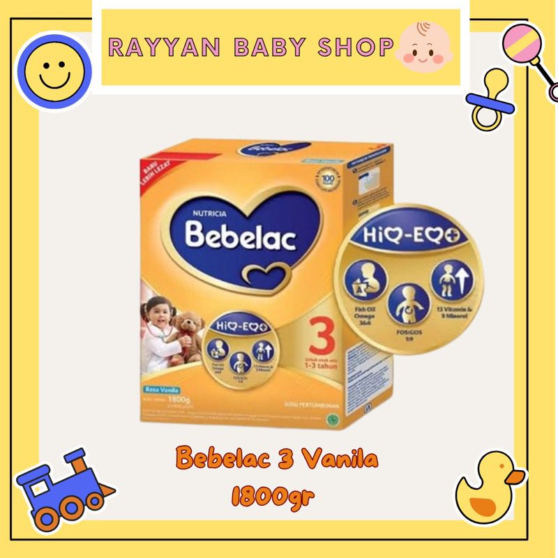 Bebelac 3 Madu dan Vanila 1800gram SUSU BEBELAC PROMO