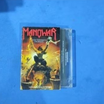 kaset pita manowar the triump of steel (A10131)