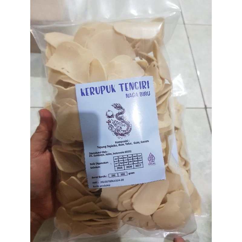 

kerupuk ikan cap Naga Biru 500gr