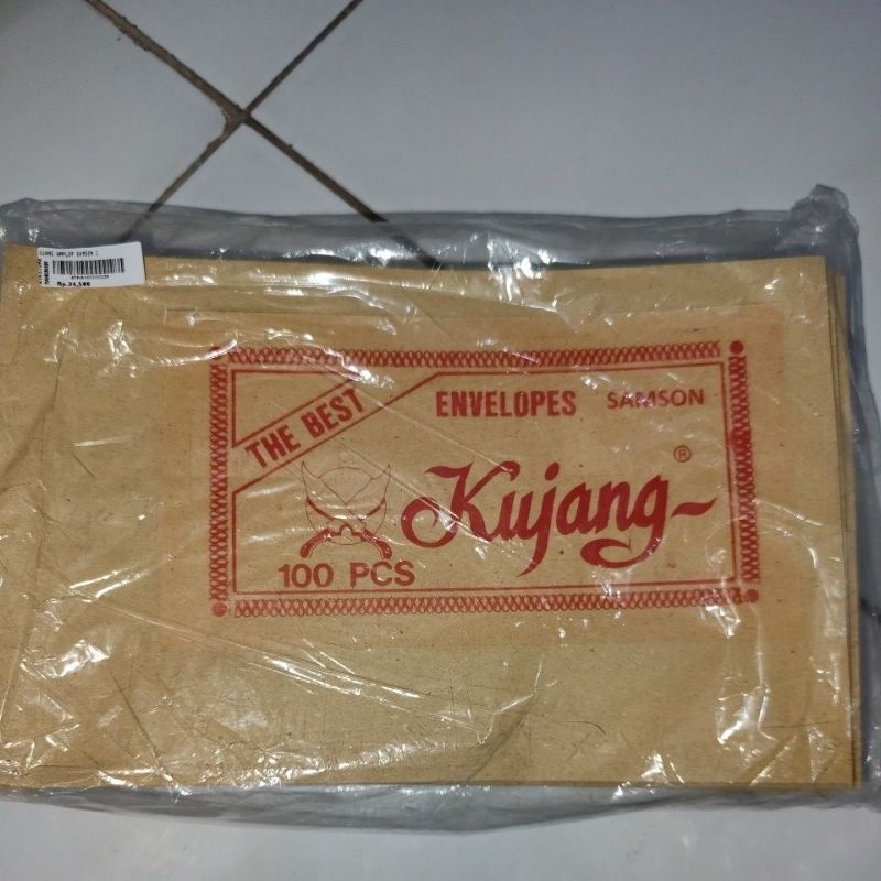 

KUJANG AMPLOP SAMSON 100 PCS