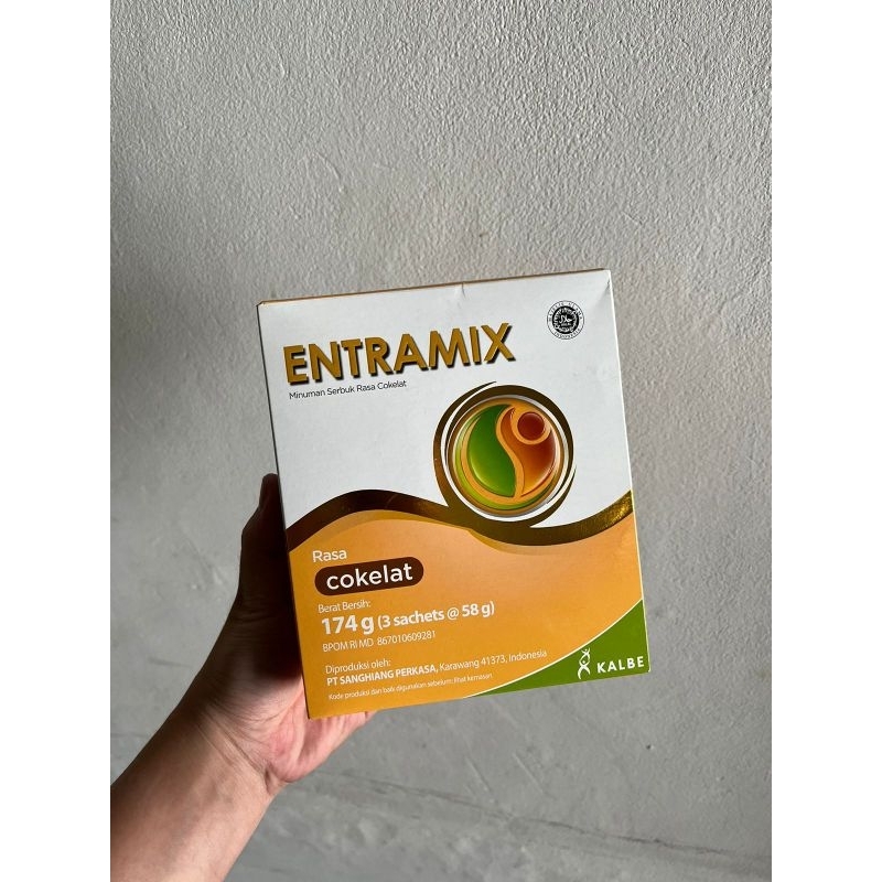 

Entramix coklat dus isi 3 sachet