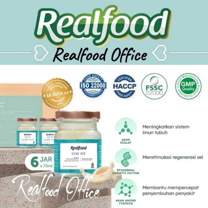 

TERMURAH | REALFOOD 6 JAR 100% ORIGINAL