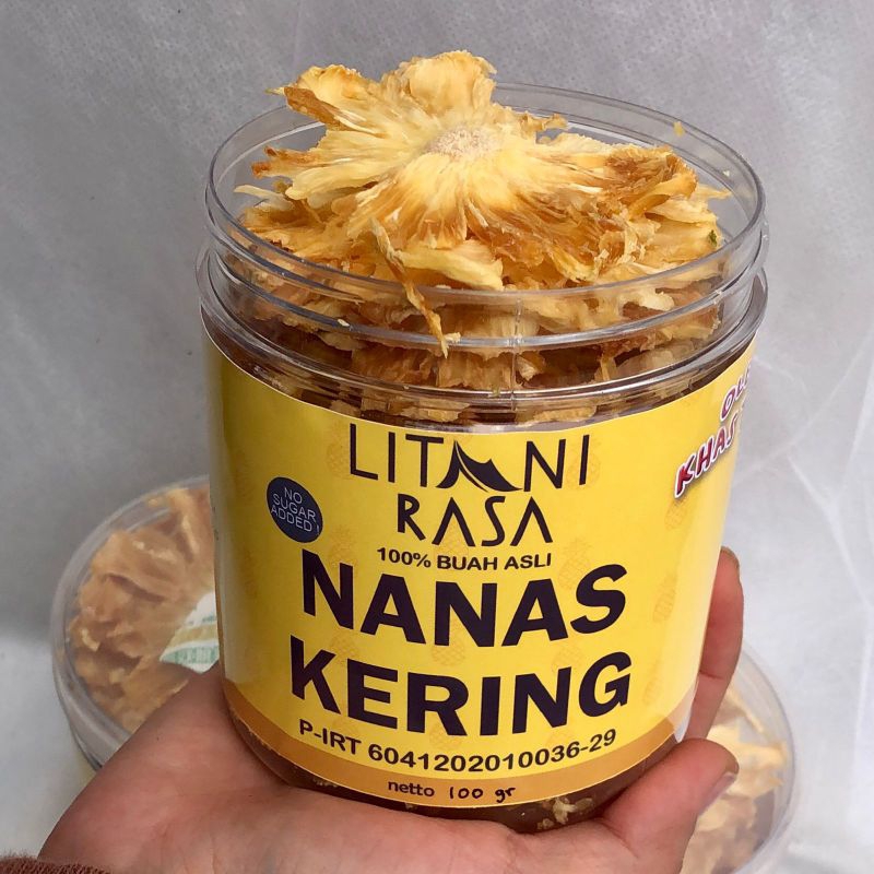 

LITANI RASA-NANAS KERING/DEHYDRATED PINEAPPLE