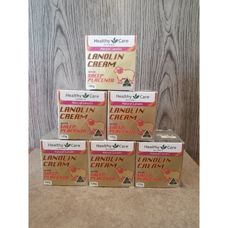 Lanolin Cream with sheep placenta Healthy Care from Australia 100% Original