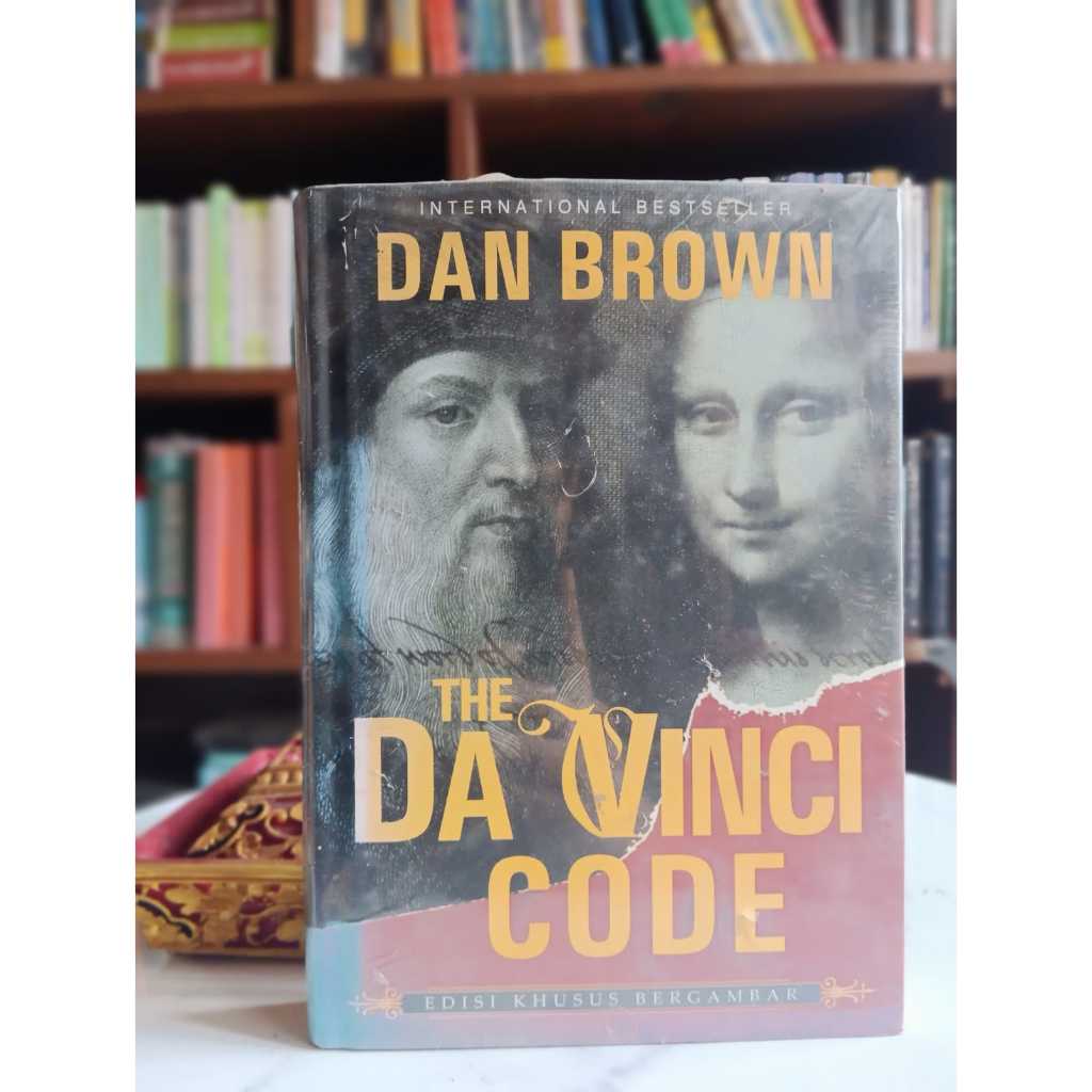 THE DA VINCI CODE HC Edisi Bergambar International Best Seller -- Dan Brown