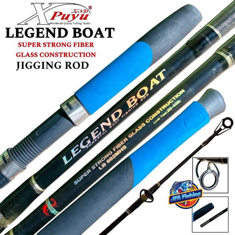 Joran Jigging Rod XPuyu LEGEND BOAT 602 20-40Lb