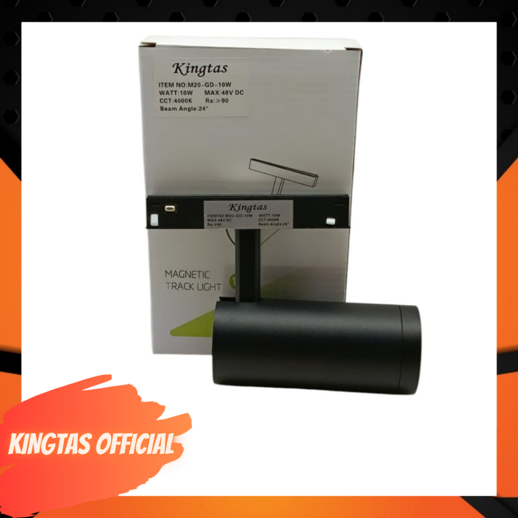 MAGNETIC TRACKLIGHT M20 GD 10W 20W KINGTAS