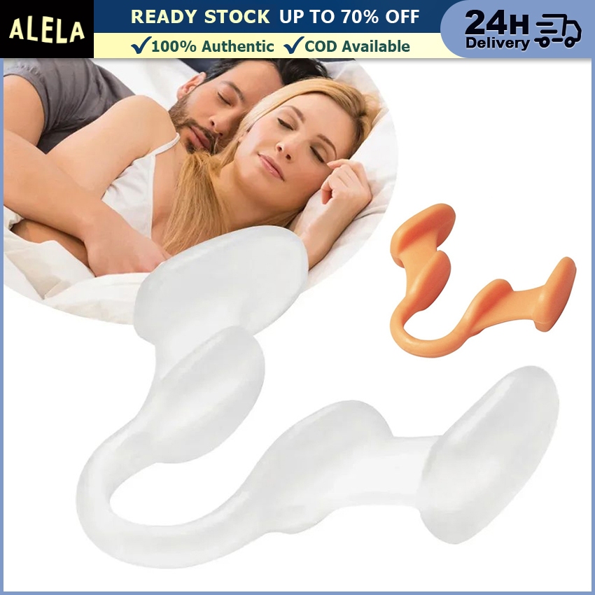 Alat Anti Dengkur Saat Tidur Bahan Gel Silicon Penjepit Hidung Anti Ngorok Anti Snore