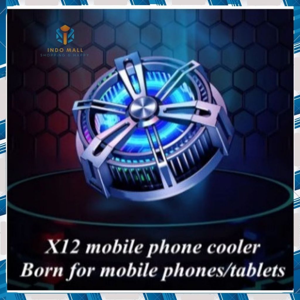 Funcooler X12 Radiator Pendingin HP Magnet Fan Cooler Cooling Fan HP