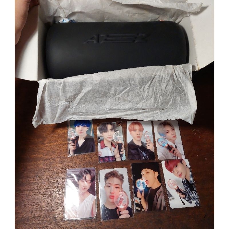 [PRELOVED] ATEEZ LIGHTSTICK BAG VER 1 & PC hongjoong seonghwa yunho yeosang san mingi wooyoung jongh