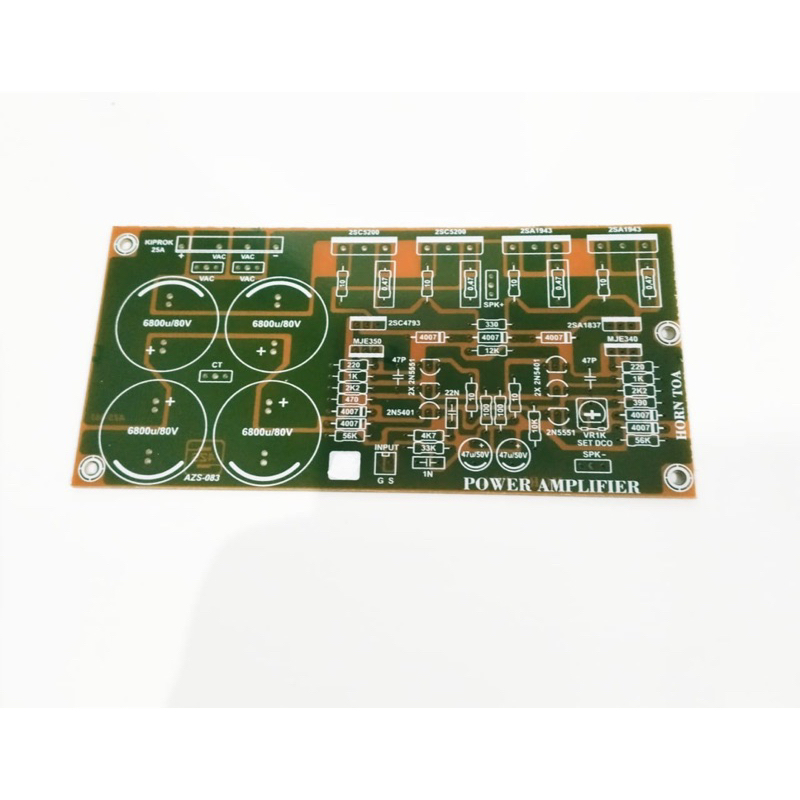 PCB Power Amplifier TOA Plus Power Supply