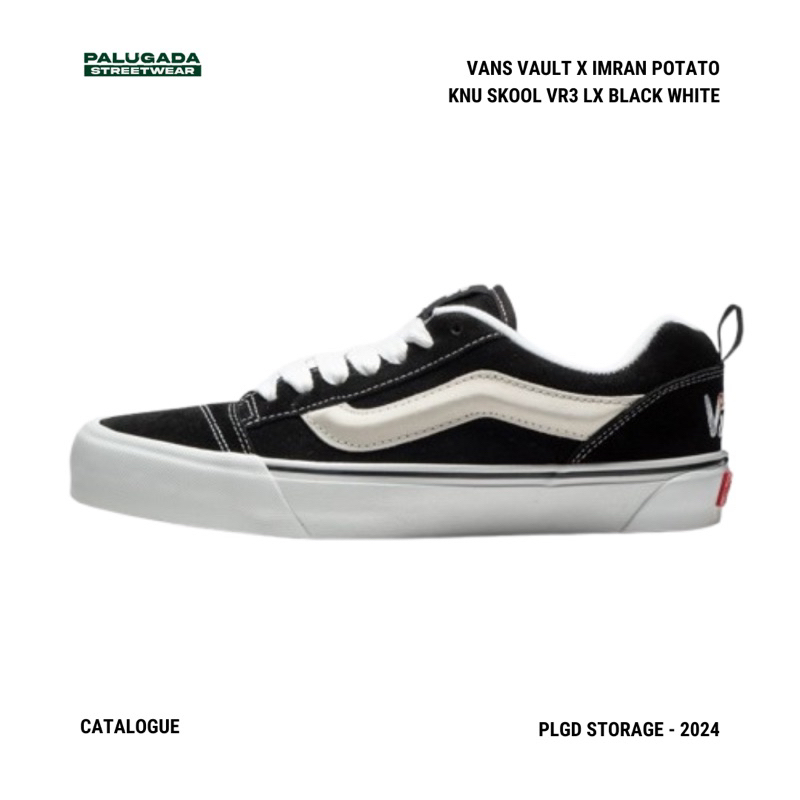 Vans Vault x Imran Potato Knu Skool VR3 LX Black White