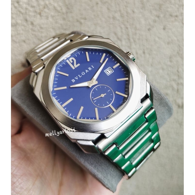 Jam Tangan Pria BVLGARI55 + Free Box