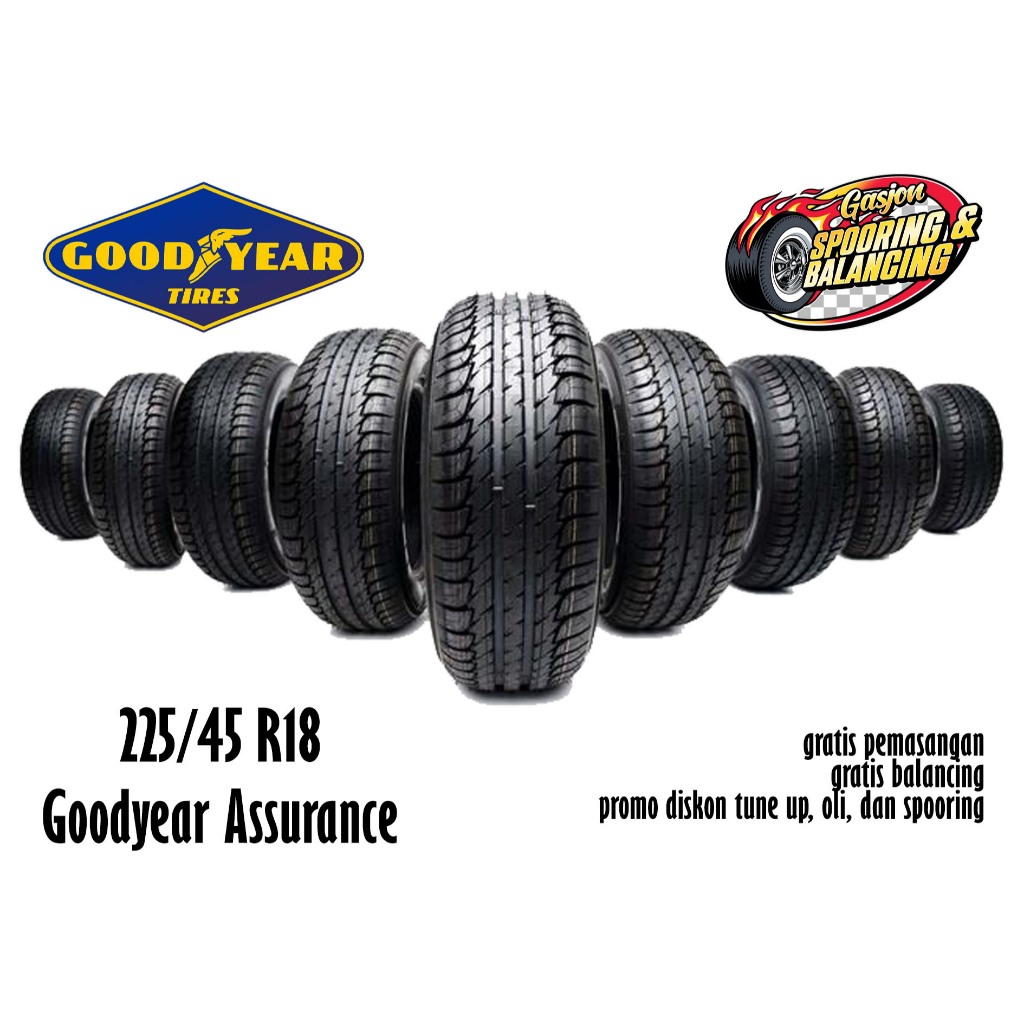 225 45 r18 Goodyear Assurance Comfortred - GASJON GARAGE