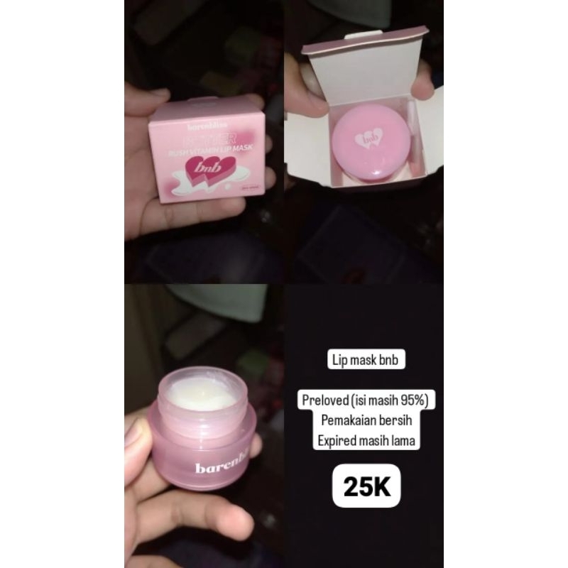 [PRELOVED] Lip Mask Barenbliss
