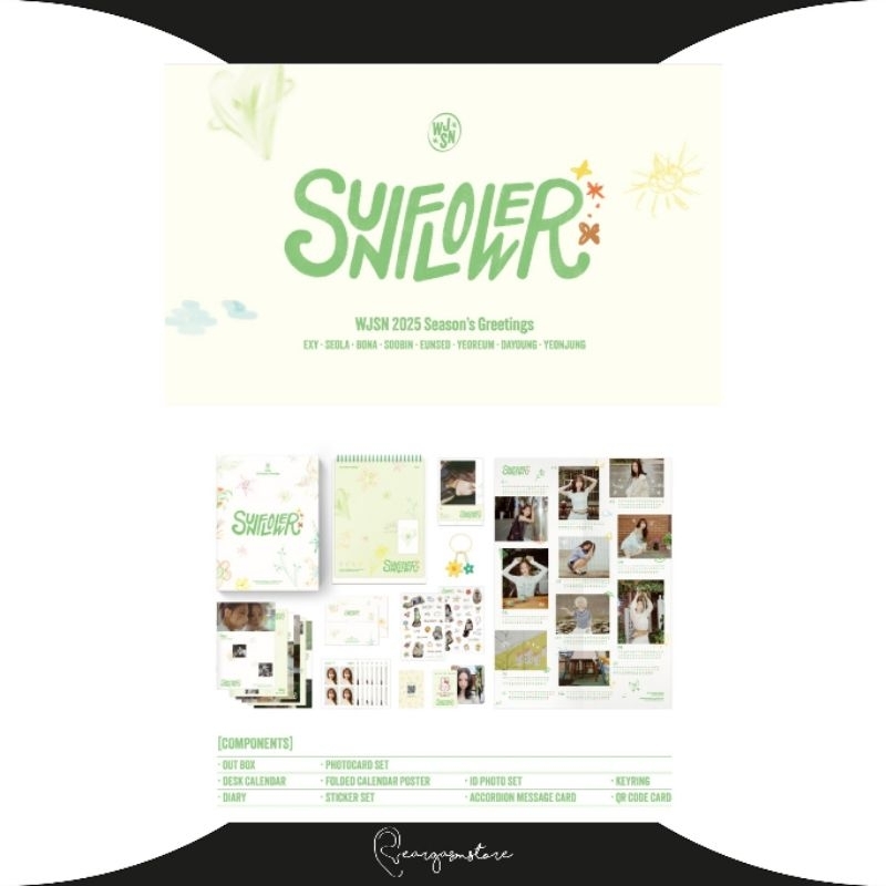 WJSN - 2025 SEASON’S GREETINGS [SUNFLOWER] / SEASON GREETING / SG (STARSHIP SQUARE / SSQ / KTOWN4U /