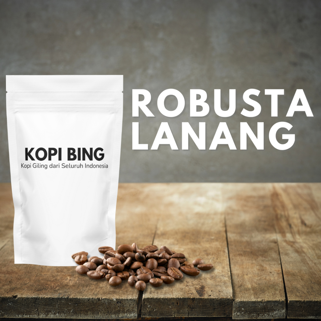 

Kopi Bing Kopi Robusta Lanang. Kopi Bubuk Premium 250 gr