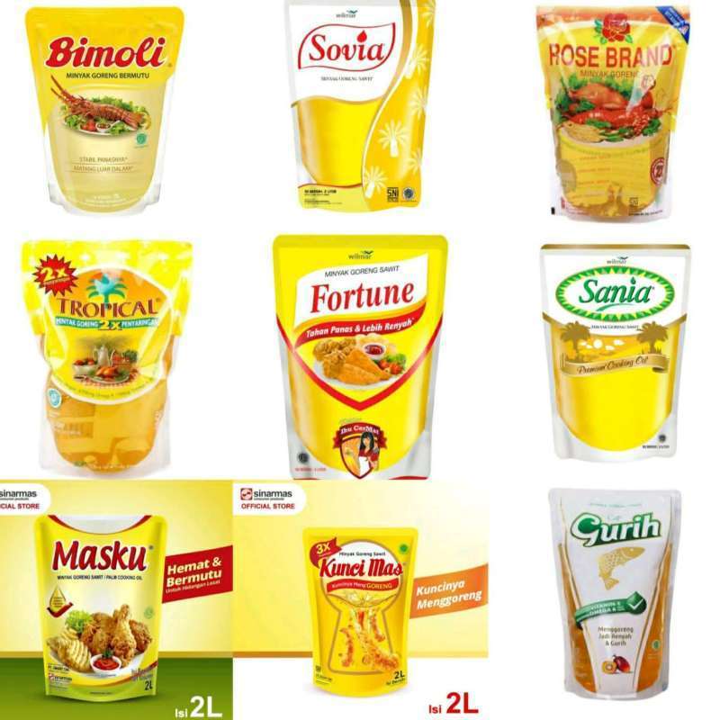 

minyak goreng kemasan pouch 1 liter murah