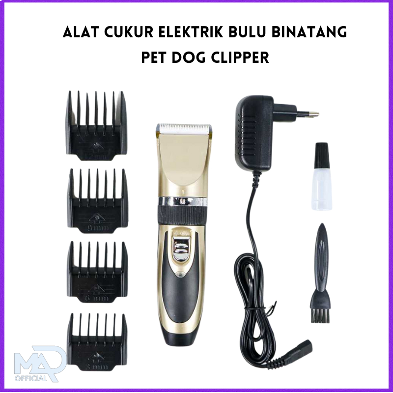 COD Taffware full set Alat Cukur Elektrik Bulu Binatang Pet Dog Clipper - P2 / alat cukur hewan peli