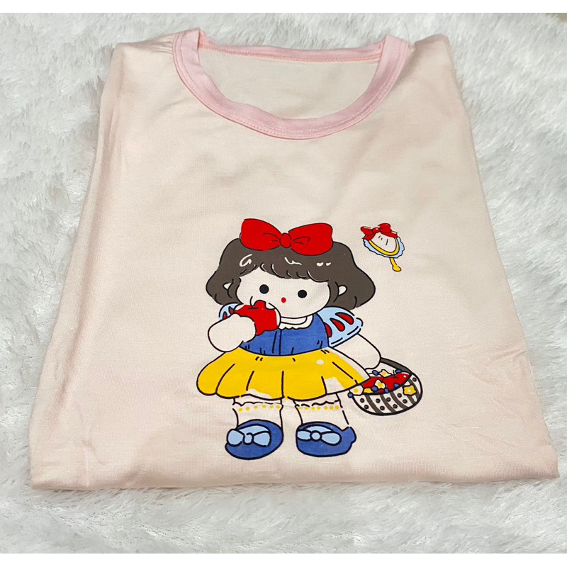 Baju Tidur Anak Tencel Snow White Piyama Tencel Baju Tidur Anak Perempuan