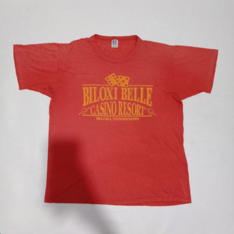 kaos vintage russell made in usa second