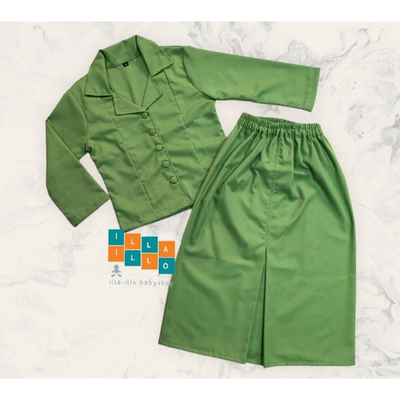 KODE L56S psh baju persit anak muslim