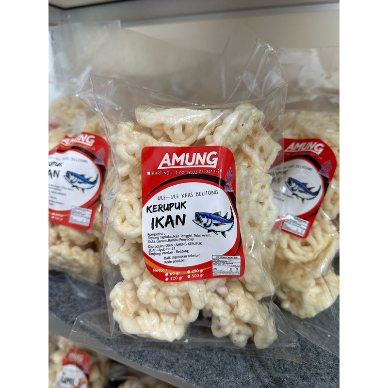 

Kerupuk Keriting Ikan 250gr Kerupuk Amung