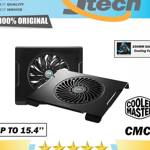 Extra Cooling Pad Cooler Master Notepal CMC3  Notebook Cooler Fan  Laptop Cooling pad